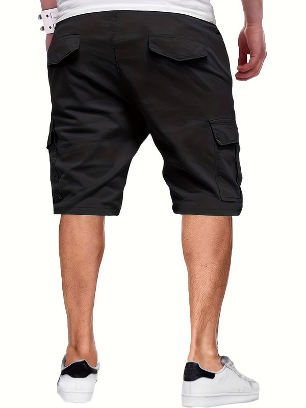 Mens_Cargo_Shorts_Drawstring_Waist_with_Side_Pockets_9
