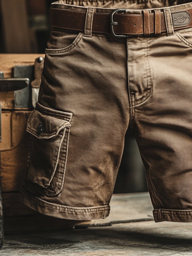 Mens_Cargo_Shorts_Vintage_Style_with_Cargo_Pockets_4