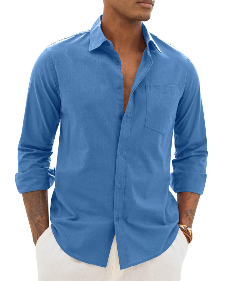 Mens_Casual_Cotton_Linen_Shirt_Long_Sleeves_and_a_Smart_Design_4