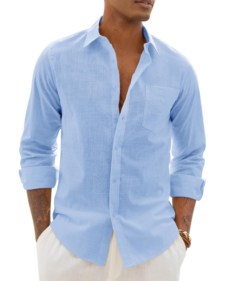 Mens_Casual_Cotton_Linen_Shirt_Long_Sleeves_and_a_Smart_Design_5