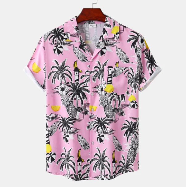 Mens_Classic_Boho_Hawaii_Shirt_Tropical_Print_2