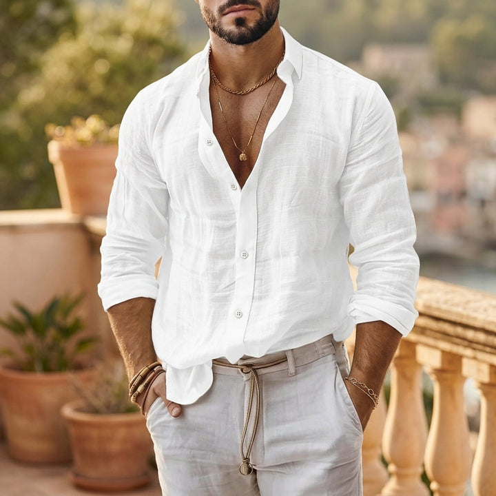 Mens_Classic_Cotton_Linen_Shirt_Lightweight_and_Breathable_1