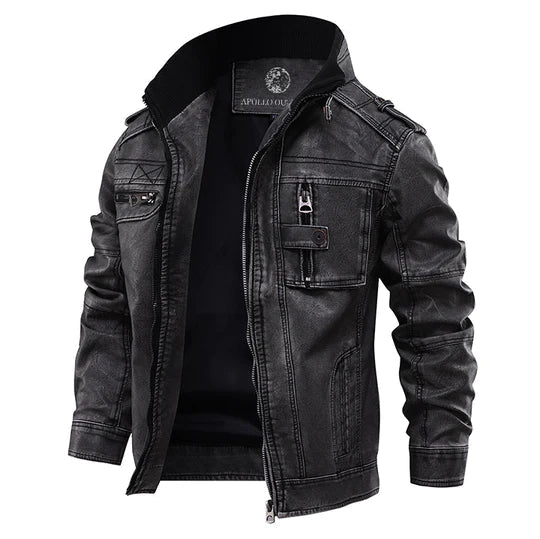 Mens_Classic_Leather_Jacket_With_Lapel_Collar_Fit_1
