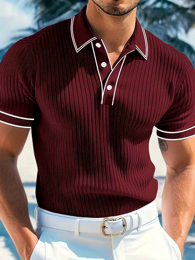 Mens_Color_Blocked_Short_Sleeve_Polo_Shirt_2