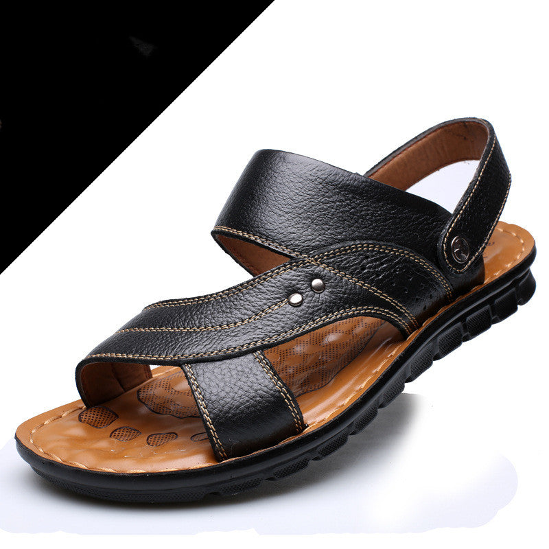 Mens_Comfort_Sandals_Adjustable_Straps_and_Footbed_1