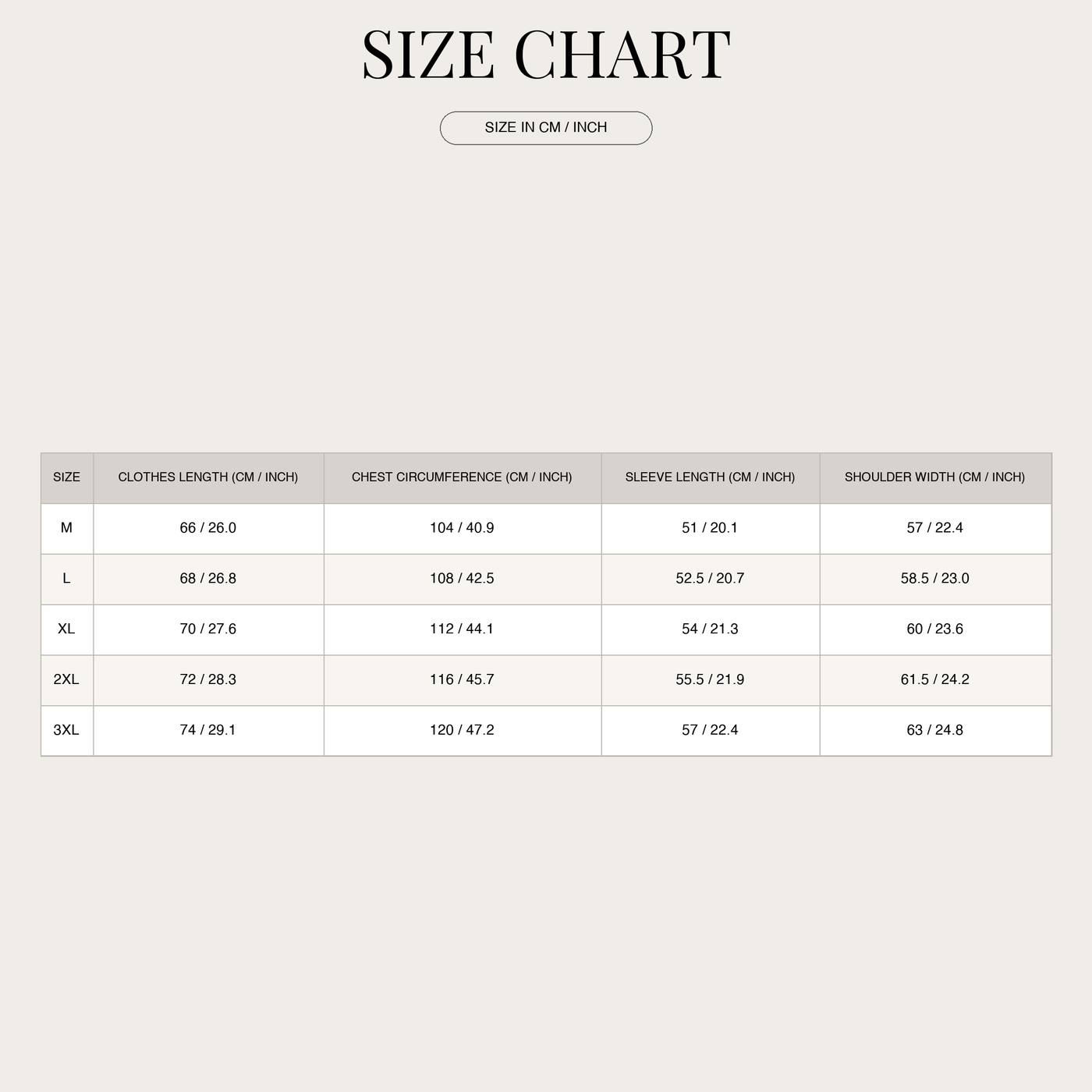 Men's Fleece Hoodie – Two Tone Contrast Street Pullover Jumper size chart
