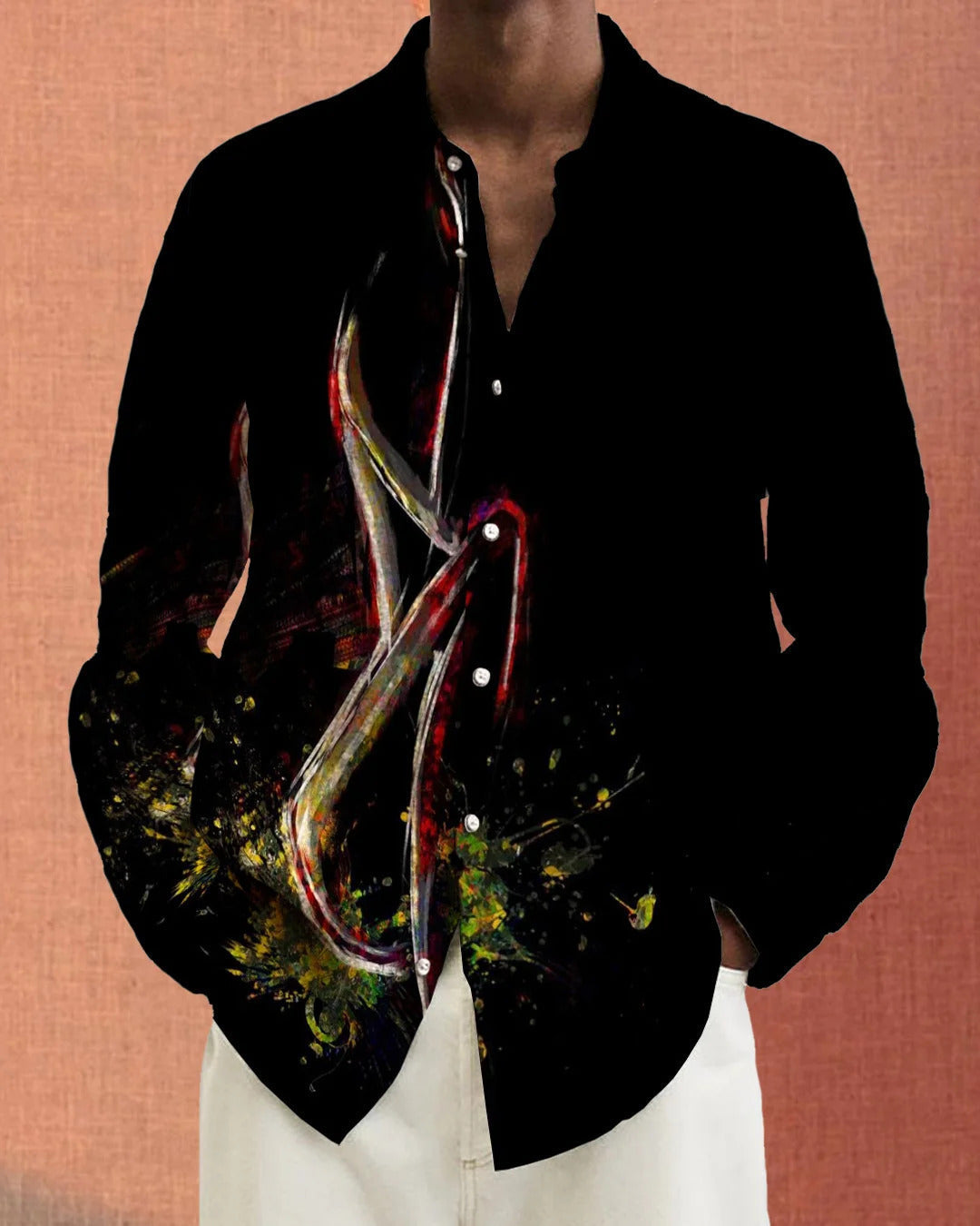 Mens_Floral_Printerd_Long_Sleeved_Shirt_3