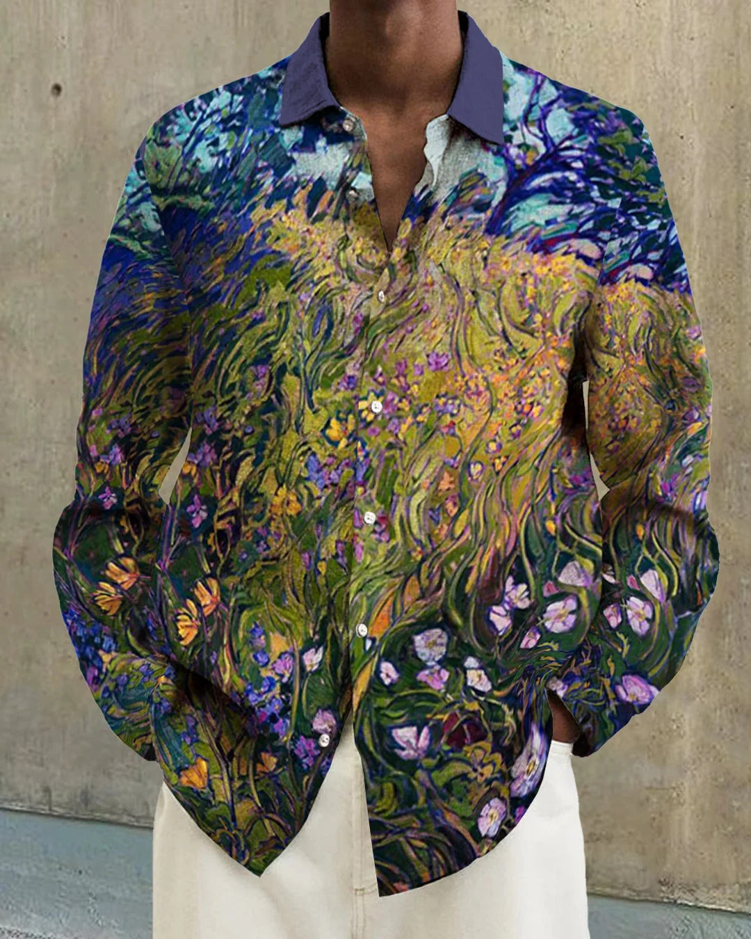 Mens_Floral_Printerd_Long_Sleeved_Shirt_6