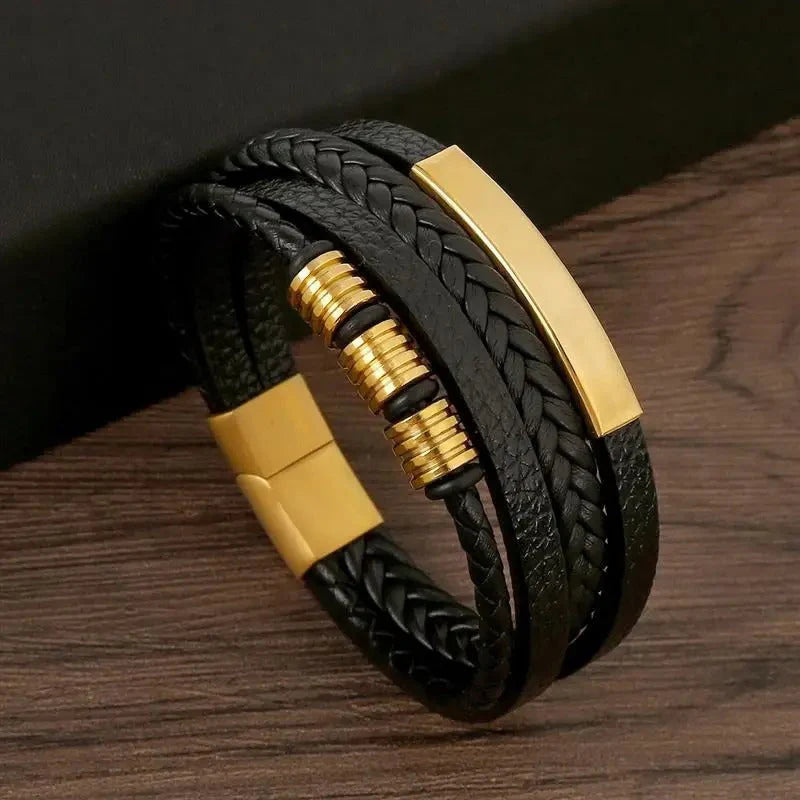 Men's Leather Bracelet – Suitable for Casual and Formal Occasions 1