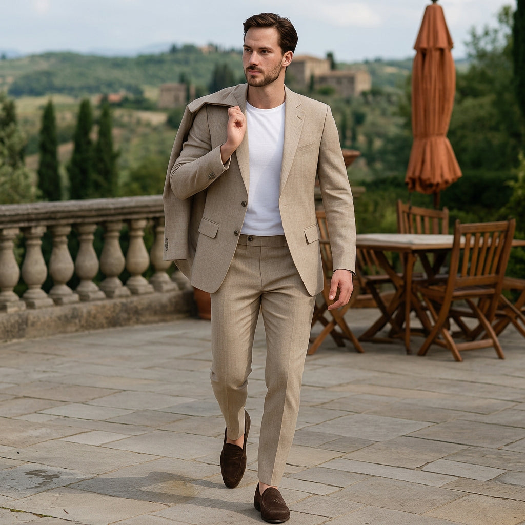 Mens_Lightweight_Two_piece_Linen_Suit_For_Wedding_and_Business_2