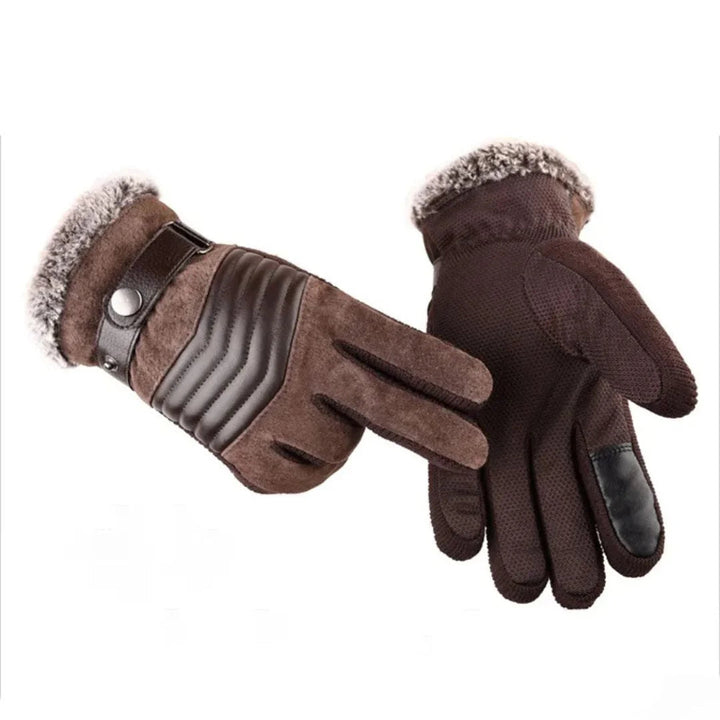Men's Lined Gloves – With Touchscreen Fingertips for Simple Operation in Winter 2