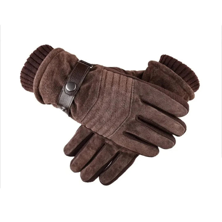 Men's Lined Gloves – With Touchscreen Fingertips for Simple Operation in Winter 3