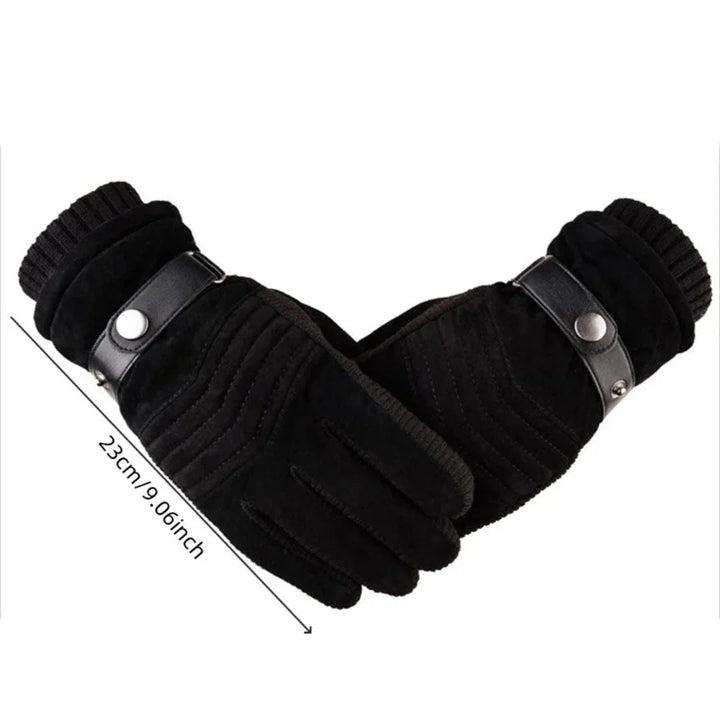 Men's Lined Gloves – With Touchscreen Fingertips for Simple Operation in Winter 5