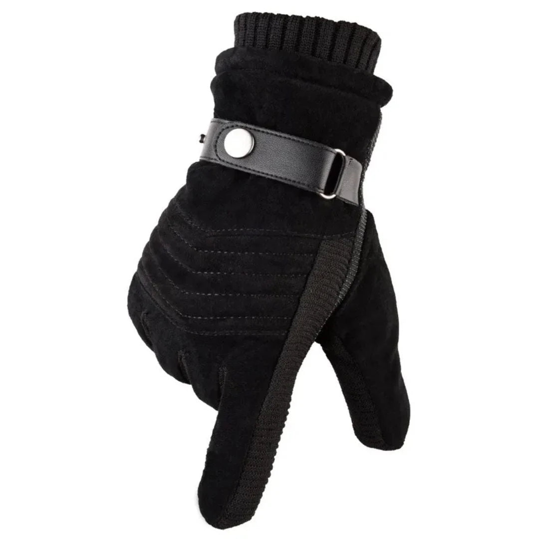 Men's Lined Gloves – With Touchscreen Fingertips for Simple Operation in Winter 7