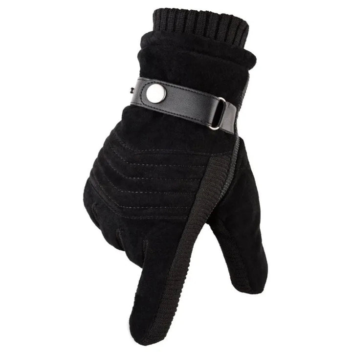 Men's Lined Gloves – With Touchscreen Fingertips for Simple Operation in Winter 7