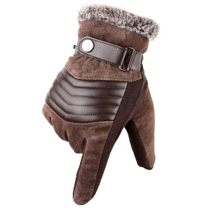 Men's Lined Gloves – With Touchscreen Fingertips for Simple Operation in Winter 8