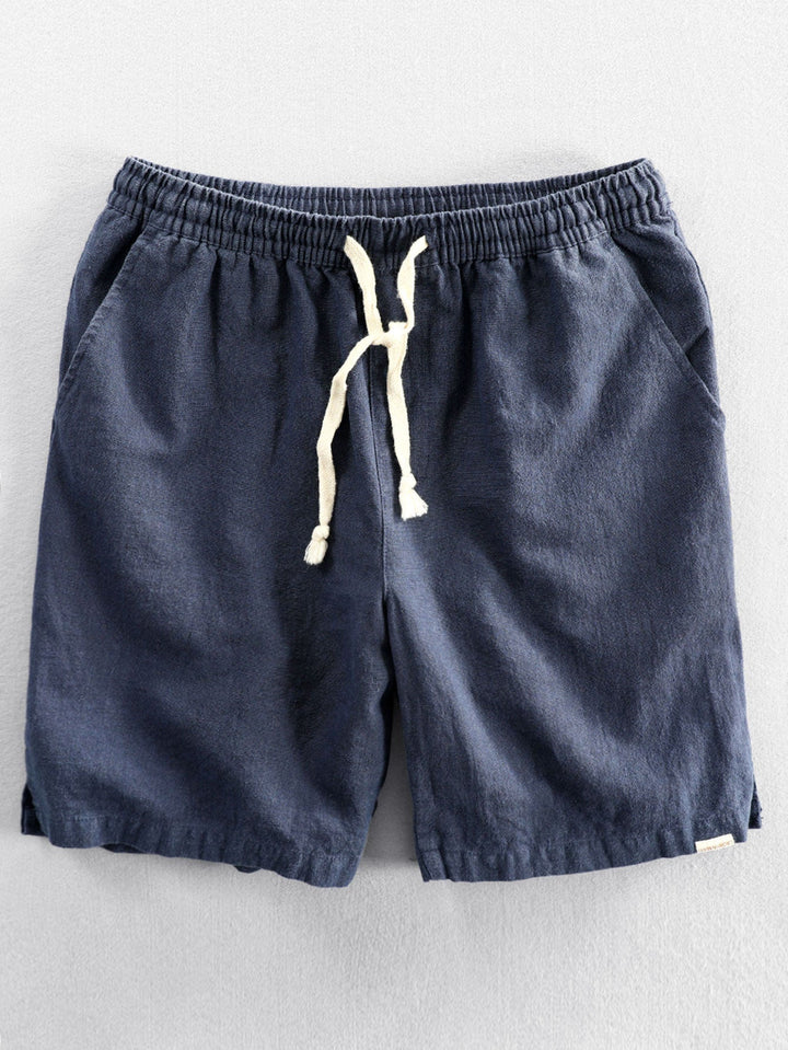 Mens_Linen_Drawstring_Shorts_Light_and_Breathable_5