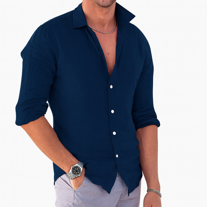 Mens_Linen_Long_Sleeve_Shirt_Relaxed_Fit_5