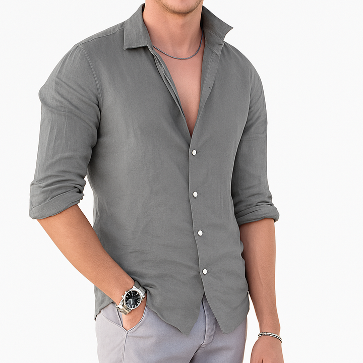Mens_Linen_Long_Sleeve_Shirt_Relaxed_Fit_7