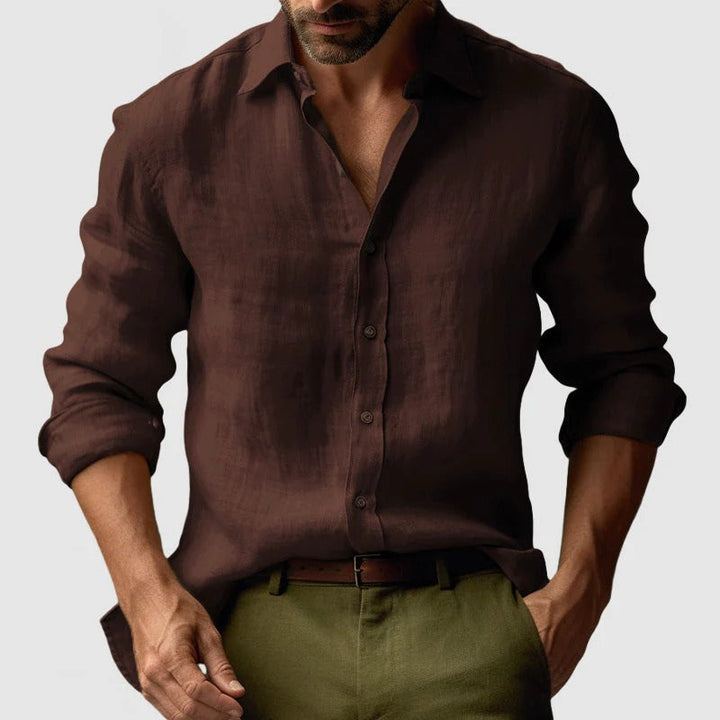 Mens_Linen_Shirt_Long_sleeve_and_Vintage_inspired_12
