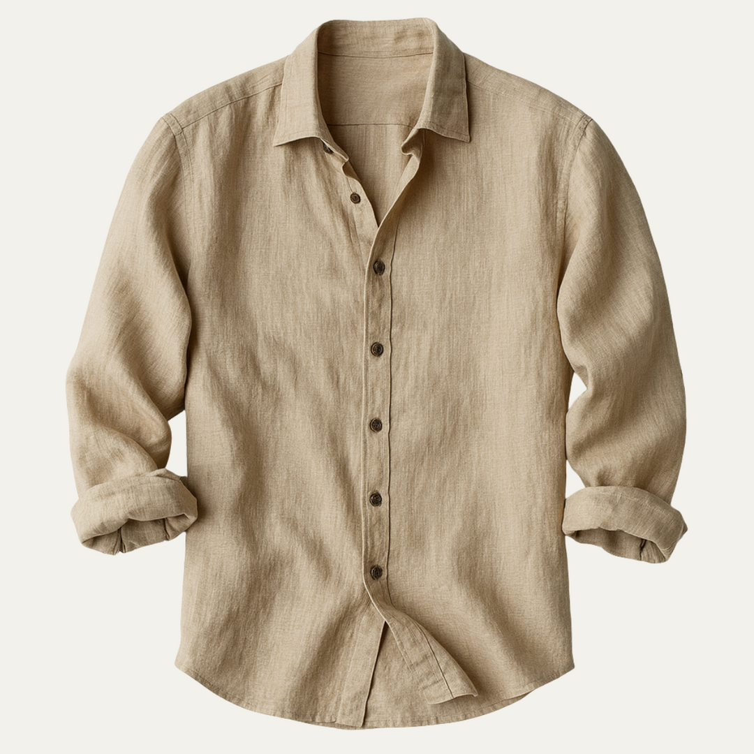 Mens_Linen_Shirt_Long_sleeve_and_Vintage_inspired_2
