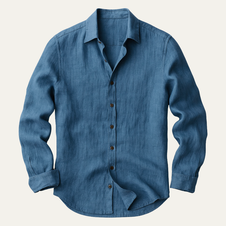 Mens_Linen_Shirt_Long_sleeve_and_Vintage_inspired_4