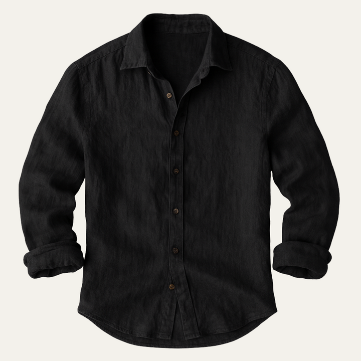 Mens_Linen_Shirt_Long_sleeve_and_Vintage_inspired_9