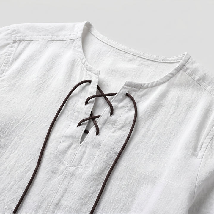 Mens_Linen_Shirt_Summer_Cut_with_Lace_Up_Collar_4