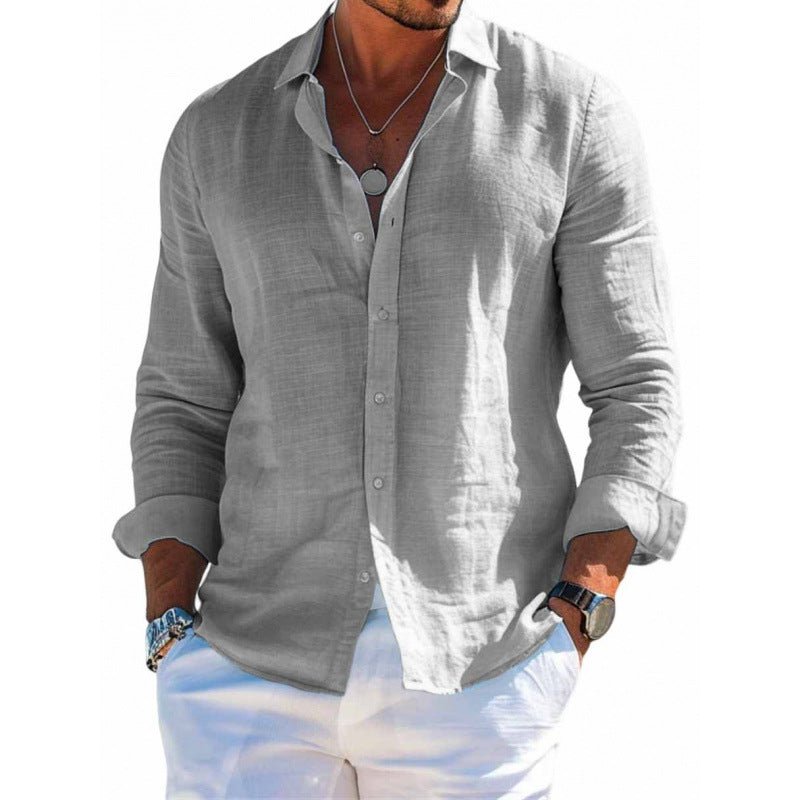 Mens_Linen_Shirt_With_Button_Placket_and_Long_Sleeves_10