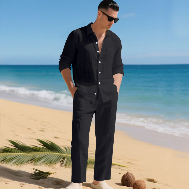 Mens_Linen_Shirt_and_Pants_Set_Lightweight_Summer_Outfit_12