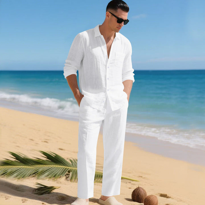 Mens_Linen_Shirt_and_Pants_Set_Lightweight_Summer_Outfit_4