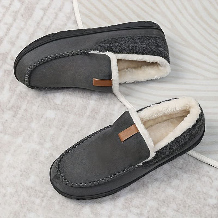 Men's Loafer Slippers – In Wool Design with Soft Lining 7