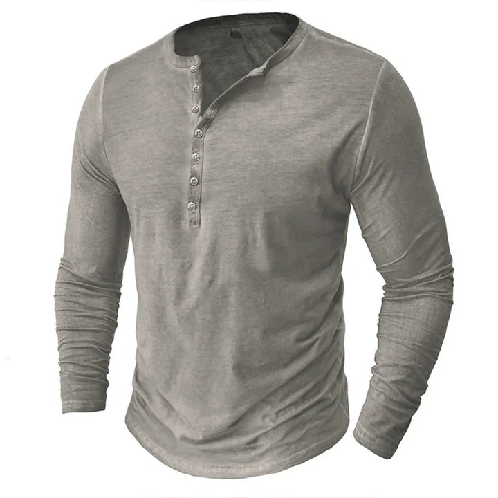 Mens_Long_Sleeve_Henley_Shirt_Cotton_Fabric_with_Relaxed_Comfort_2