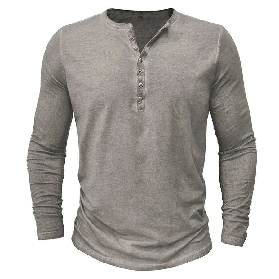 Mens_Long_Sleeve_Henley_Shirt_Cotton_Fabric_with_Relaxed_Comfort_4