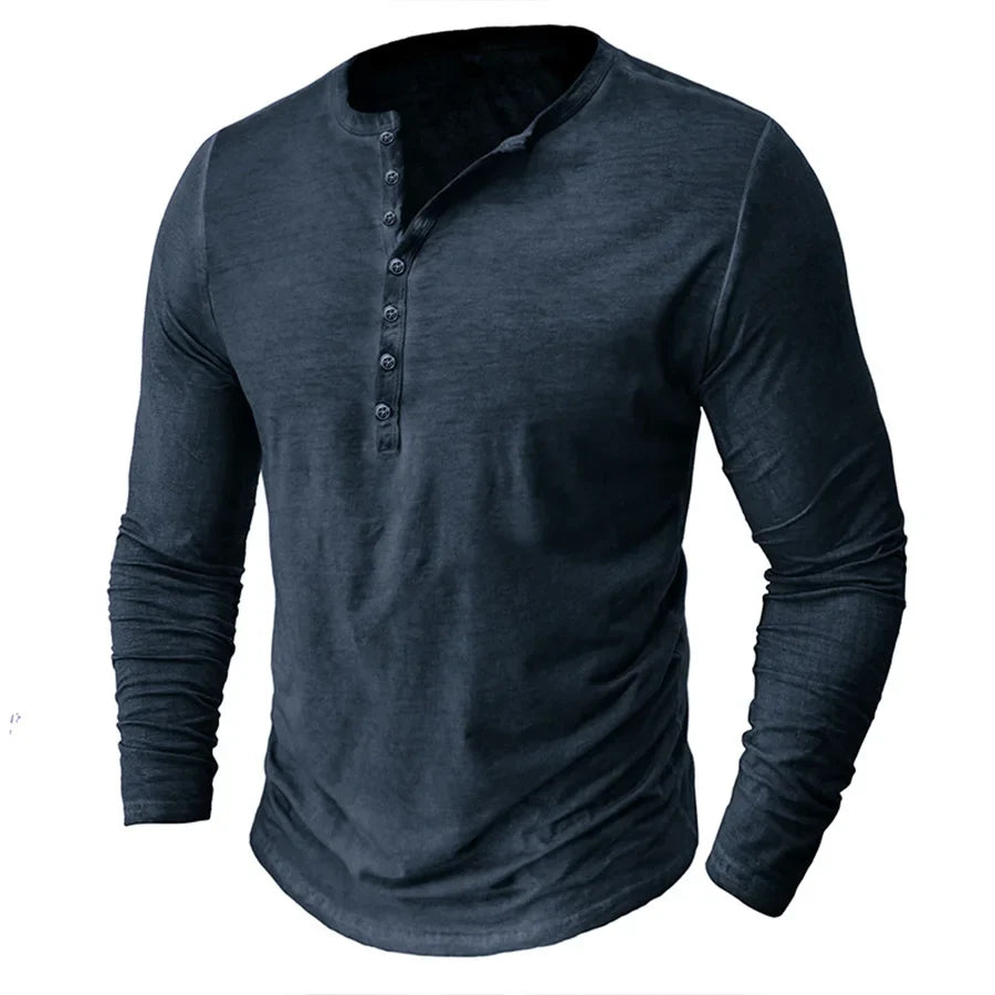 Mens_Long_Sleeve_Henley_Shirt_Cotton_Fabric_with_Relaxed_Comfort_8