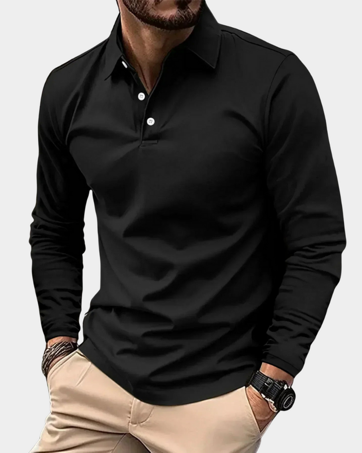 Mens_Long_Sleeve_Polo_Shirt_Clear_Collar_and_Sporty_Fit_2