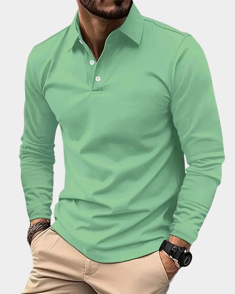Mens_Long_Sleeve_Polo_Shirt_Clear_Collar_and_Sporty_Fit_4