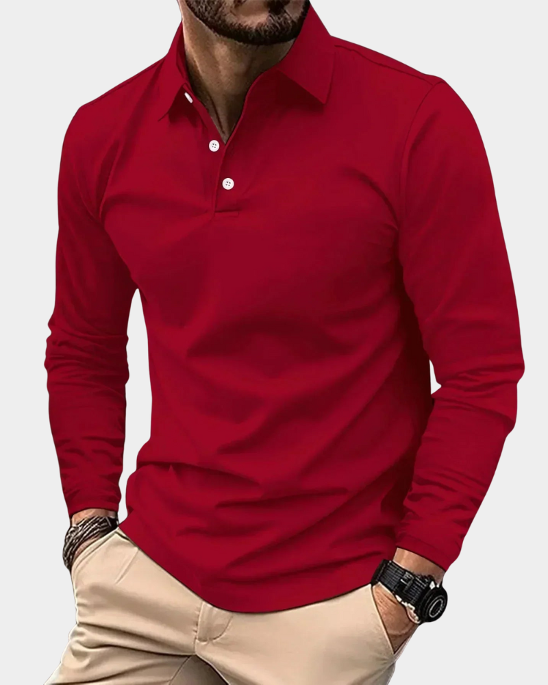 Mens_Long_Sleeve_Polo_Shirt_Clear_Collar_and_Sporty_Fit_6