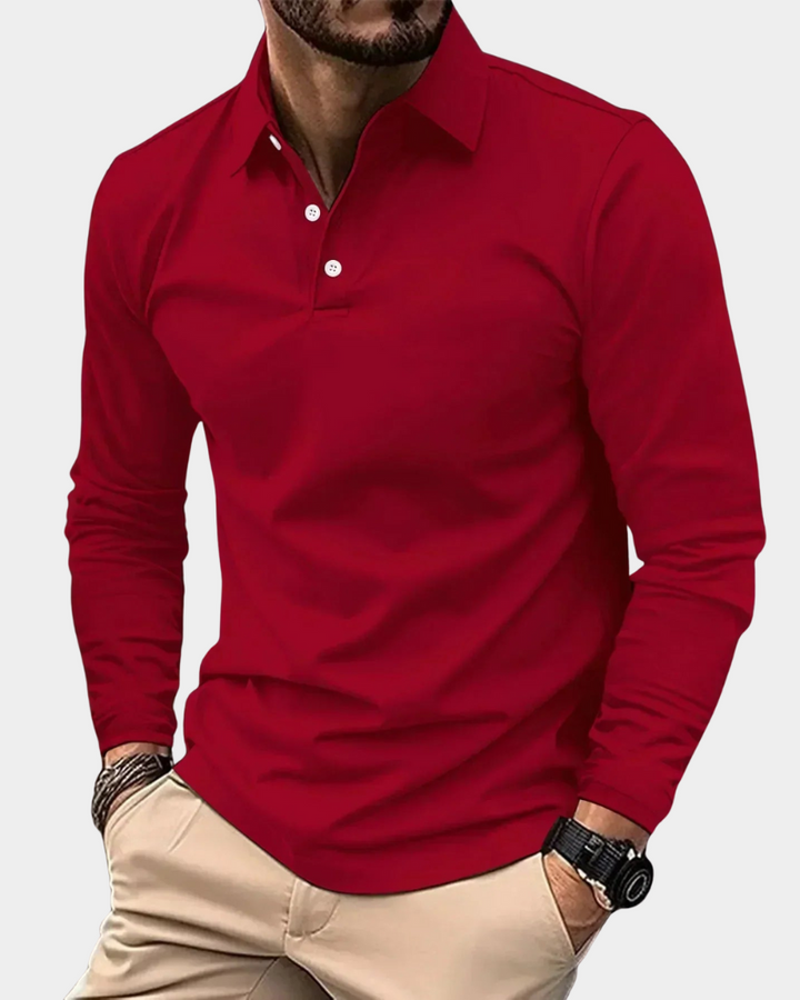 Mens_Long_Sleeve_Polo_Shirt_Clear_Collar_and_Sporty_Fit_6