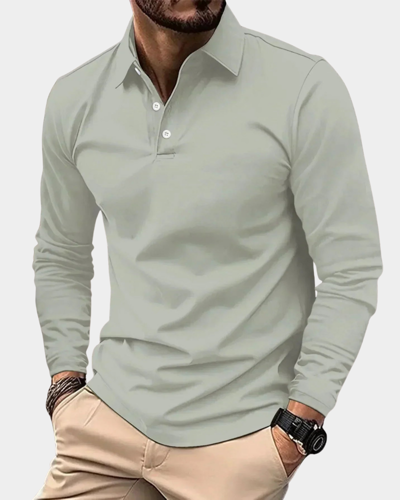 Mens_Long_Sleeve_Polo_Shirt_Clear_Collar_and_Sporty_Fit_7