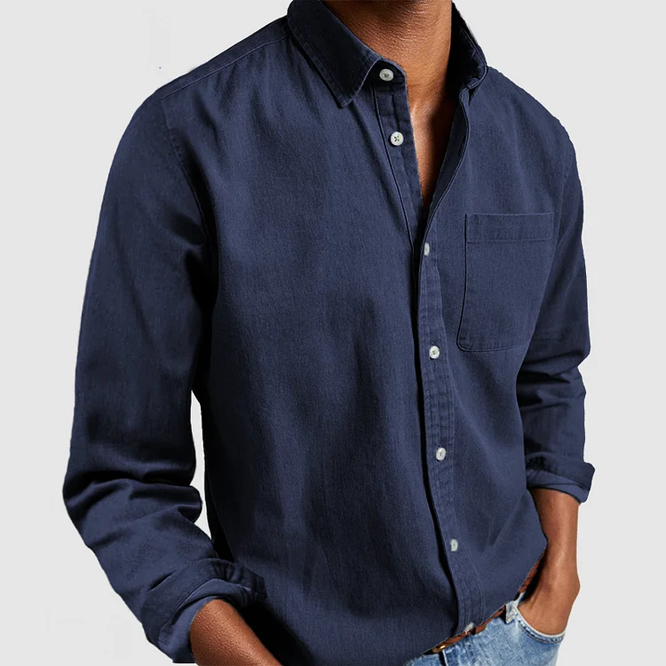 Mens_Long_Sleeve_Polo_Shirt_Durable_and_Enduring_1