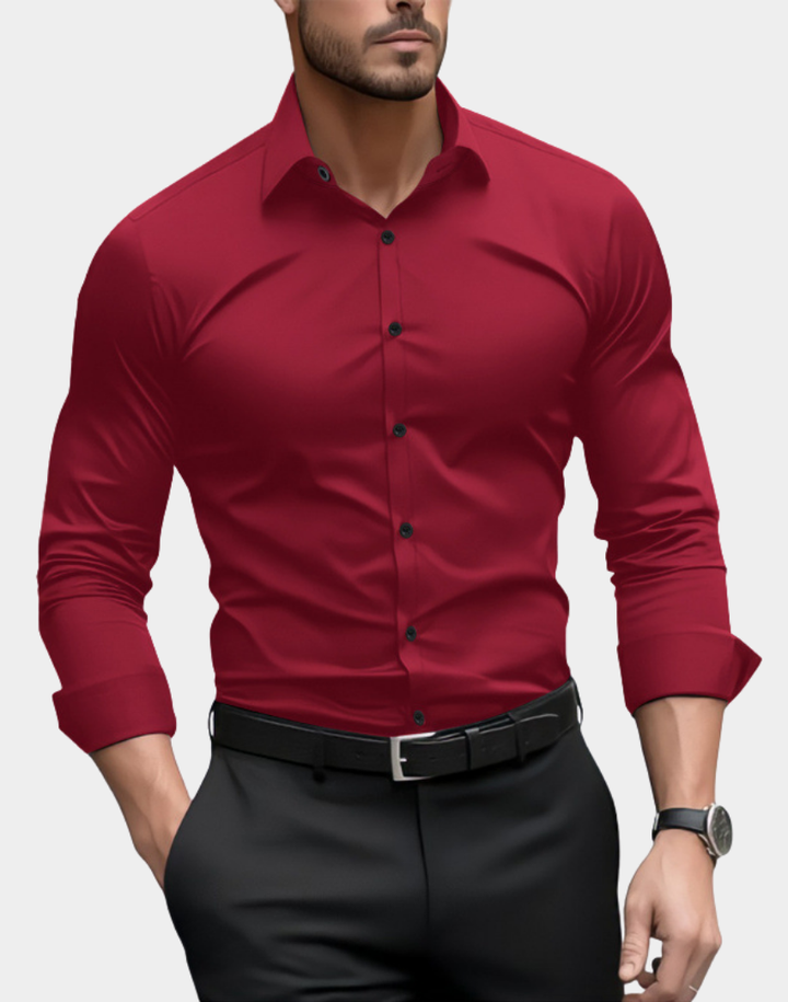 Mens_Long_Sleeve_Polo_Shirt_Well_Shaped_and_Adaptable_4