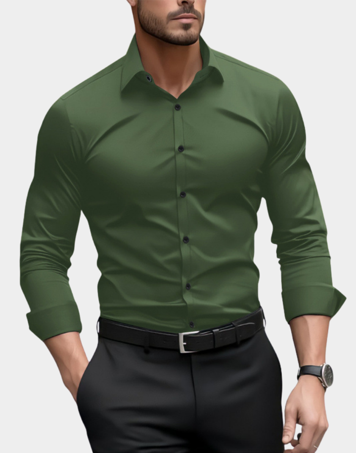 Mens_Long_Sleeve_Polo_Shirt_Well_Shaped_and_Adaptable_5