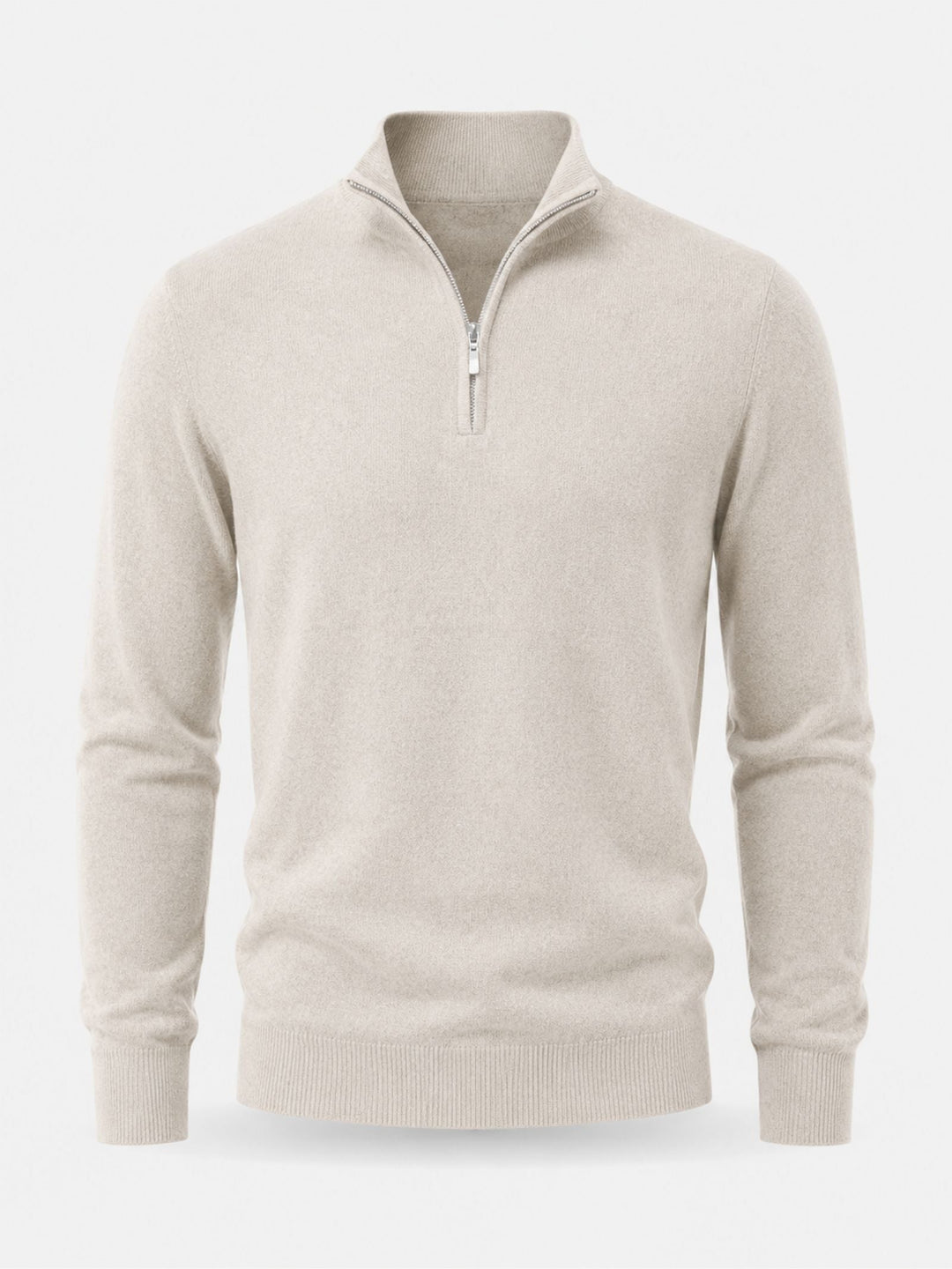 Mens_Merino_Wool_Knit_Sweater_V_Neck_with_Zipper_5