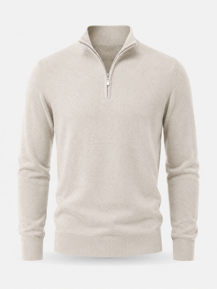 Mens_Merino_Wool_Knit_Sweater_V_Neck_with_Zipper_5