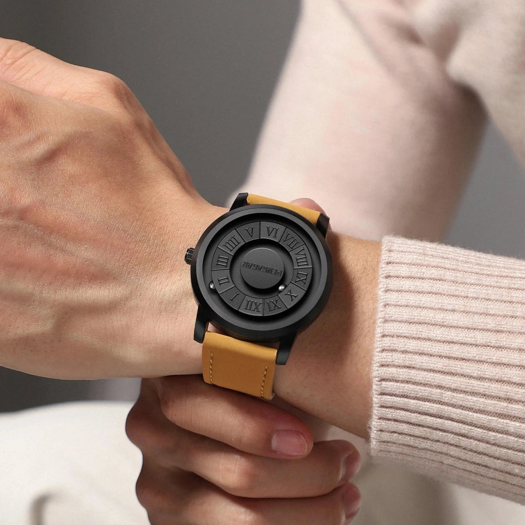 Men's Minimalist Watch – Waterproof with Floating Magnetic Balls 2