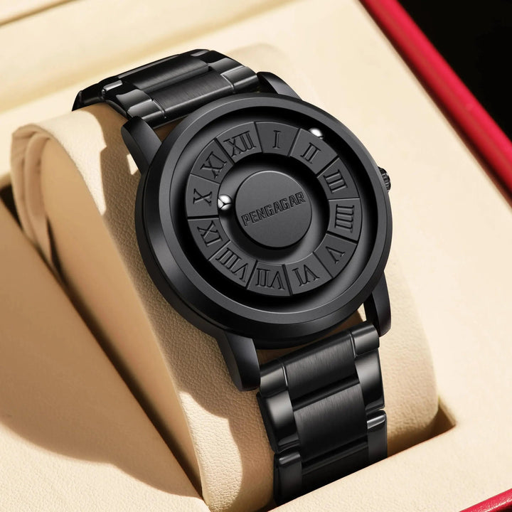 Men's Minimalist Watch – Waterproof with Floating Magnetic Balls 3