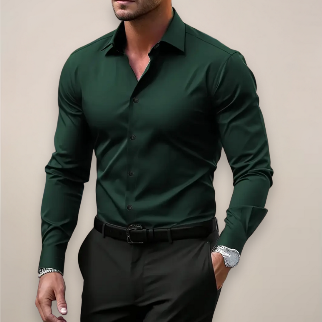 Mens_Modern_Slim_Shirt_With_Collar_and_Button_Placket_3
