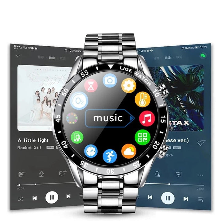 Men's Modern Smartwatch – Elegant Business and Fitness Tracker for Every Day 7