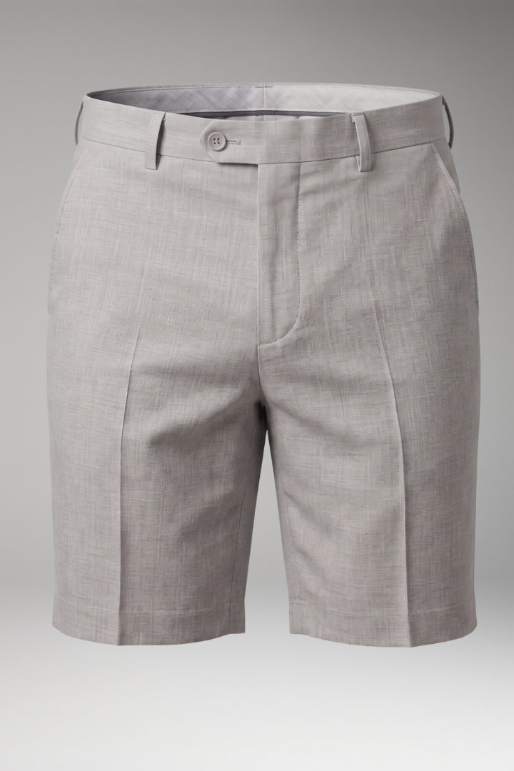 Mens_Pleated_Shorts_Button_and_Zipper_Front_with_Belt_Loops_1